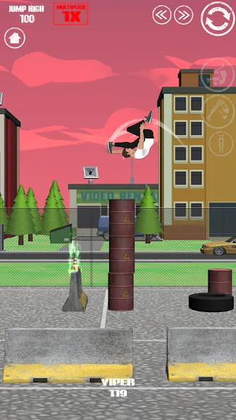 SWAGFLIP - Parkour Origins (Мод: Безлимитные деньги и все уровни) — скачать на Андроид — скриншот 4 SWAGFLIP - Parkour Origins (Мод: Безлимитные деньги и все уровни) — скачать на Андроид — скриншот 4