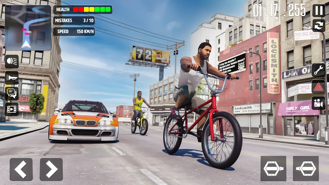 Мод Cycle Stunt Games: Cycle Game — Безлимитные деньги и все трюки, скачать APK — скриншот 1