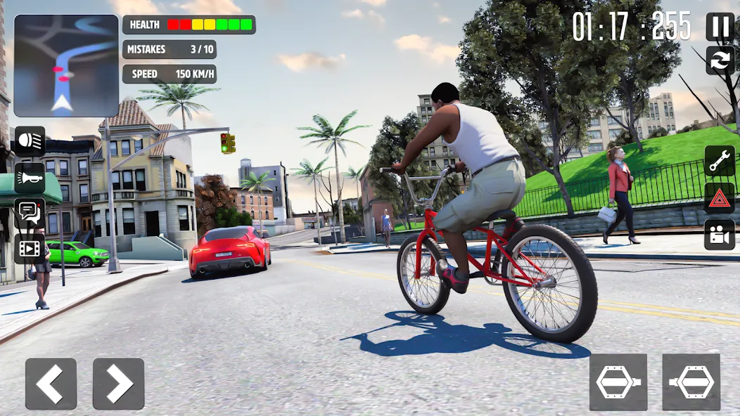 Мод Cycle Stunt Games: Cycle Game — Безлимитные деньги и все трюки, скачать APK — скриншот 2