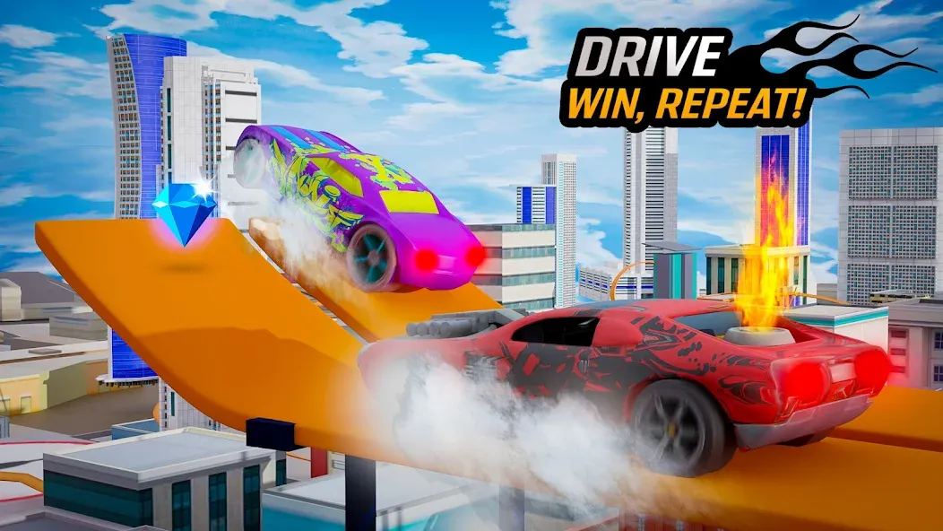 Скачать Nano Monster Truck Jam Game мод — Безлимитные деньги и топливо — скриншот 2