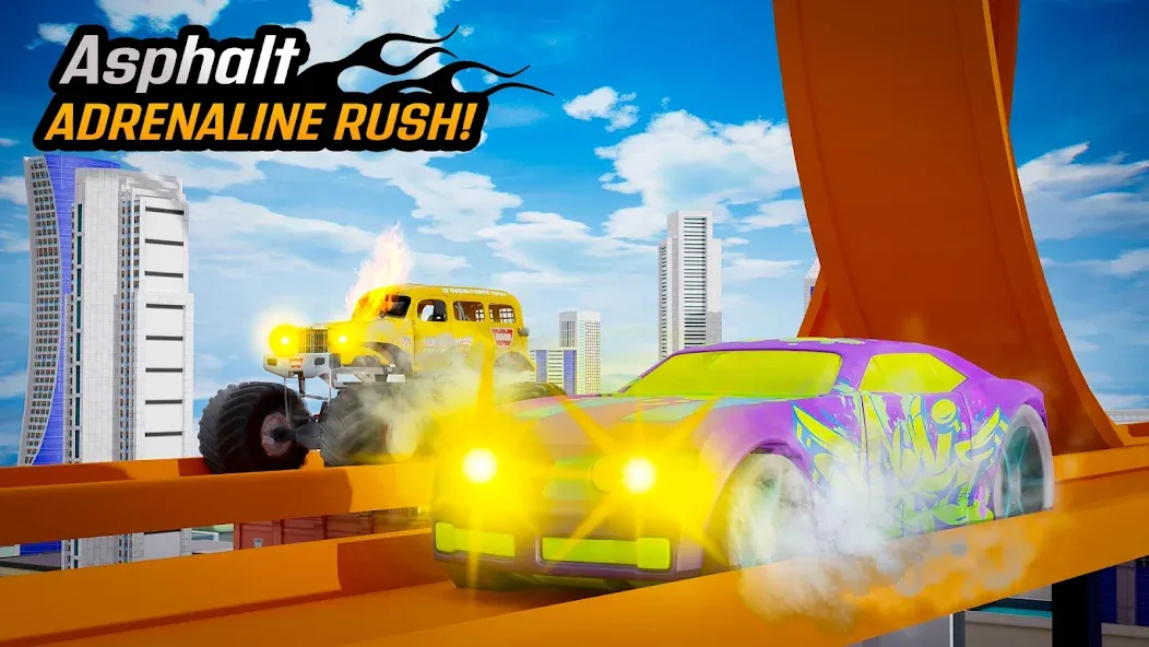 Скачать Nano Monster Truck Jam Game мод — Безлимитные деньги и топливо — скриншот 3