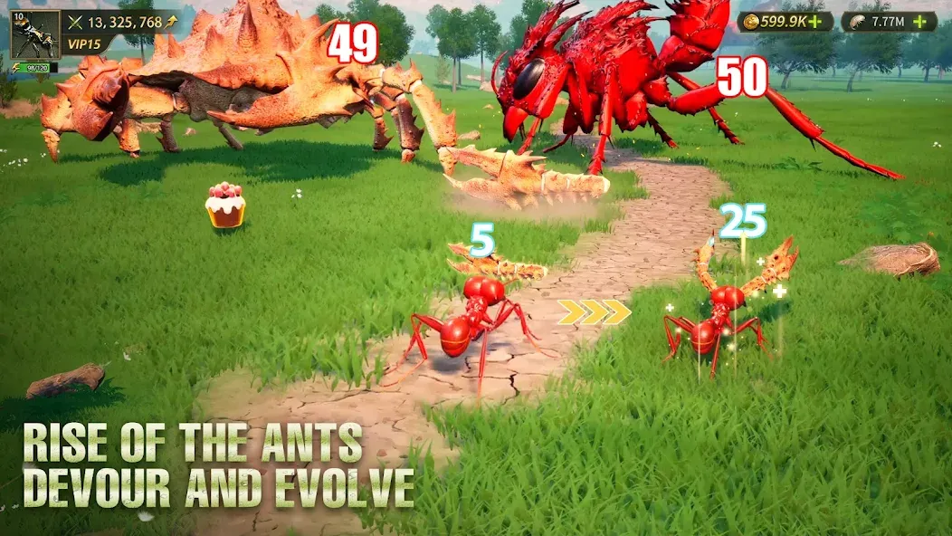 Скачать взлом Ant Legion: For The Swarm — Безлимитные ресурсы и ускоренное развитие — скриншот 2
