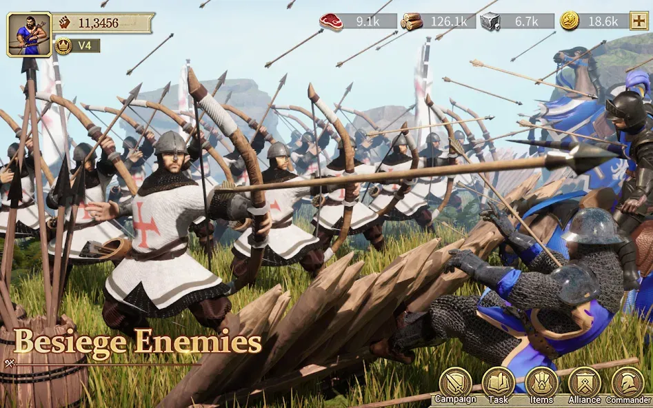 Game of Empires:Warring Realms бесплатно на Андроид — мод: Безлимитные ресурсы и ускоренное строительство — скриншот 1 Game of Empires:Warring Realms бесплатно на Андроид — мод: Безлимитные ресурсы и ускоренное строительство — скриншот 1