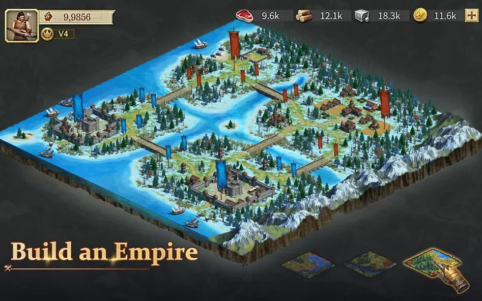Game of Empires:Warring Realms бесплатно на Андроид — мод: Безлимитные ресурсы и ускоренное строительство — скриншот 3 Game of Empires:Warring Realms бесплатно на Андроид — мод: Безлимитные ресурсы и ускоренное строительство — скриншот 3