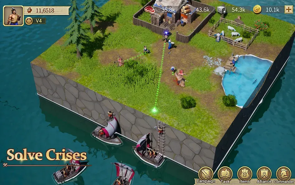 Game of Empires:Warring Realms бесплатно на Андроид — мод: Безлимитные ресурсы и ускоренное строительство — скриншот 4 Game of Empires:Warring Realms бесплатно на Андроид — мод: Безлимитные ресурсы и ускоренное строительство — скриншот 4