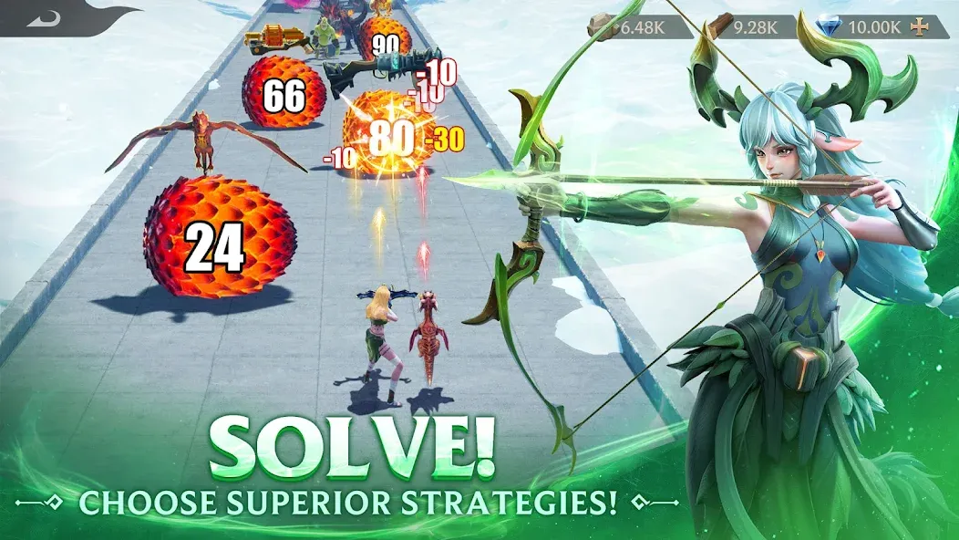 Скачать Puzzles & Chaos: Frozen Castle — Безлимитные ресурсы и ускоренное строительство — скриншот 2
