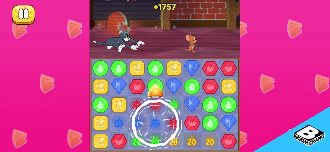 Скачать Tom & Jerry: Mouse Maze мод — Безлимитные жизни и открыты все уровни — скриншот 3