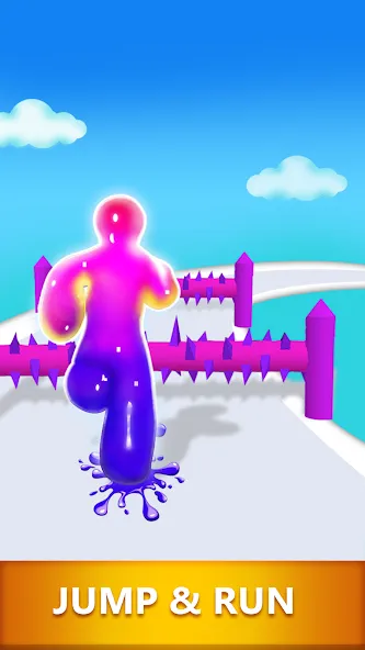 Blob Dash - Endless Runner взлом APK — Безлимитные деньги и усиленные способности — скриншот 2 Blob Dash - Endless Runner взлом APK — Безлимитные деньги и усиленные способности — скриншот 2
