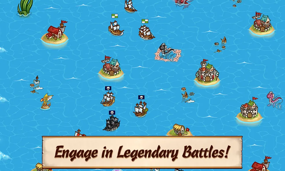 Pirates of Everseas MOD APK: Безлимитные ресурсы и быстрый прогресс — скриншот 3