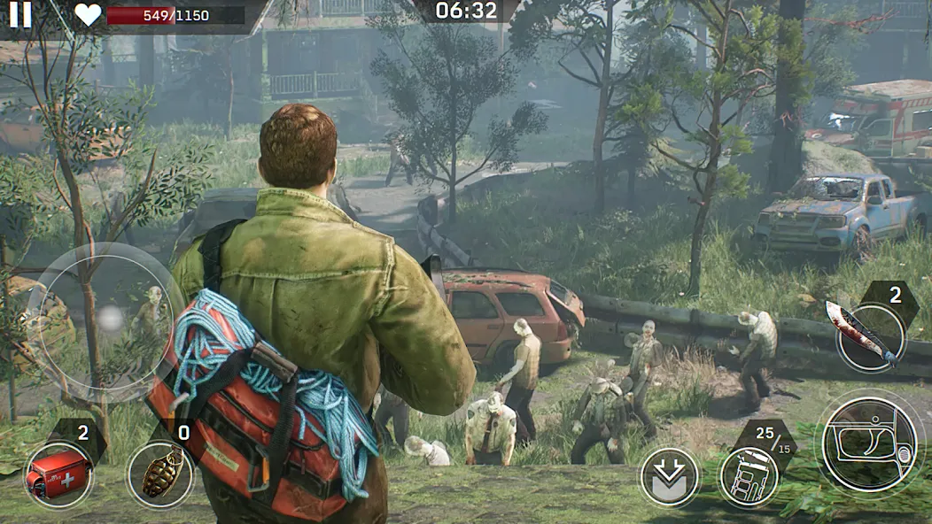 Скачать Left to Survive: Zombie Games мод — Безлимитные ресурсы и оружие — скриншот 1