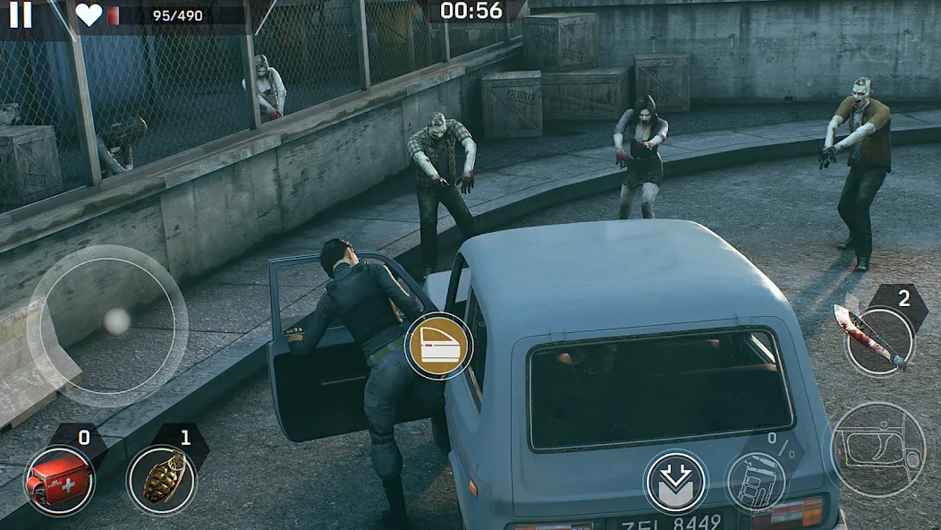 Скачать Left to Survive: Zombie Games мод — Безлимитные ресурсы и оружие — скриншот 3