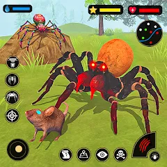 Spider Simulator - Creepy Tad — Безлимитная паутина и открыты все уровни, скачать мод APK