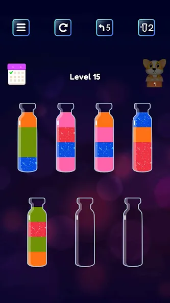 Скачать Soda Sort: Water Color Puzzle бесплатно — Безлимитные монеты и подсказки — скриншот 3 Скачать Soda Sort: Water Color Puzzle бесплатно — Безлимитные монеты и подсказки — скриншот 3