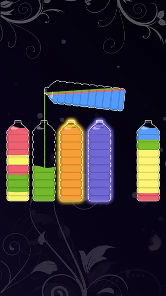 Water Sort - Color Puzzle Game — взломанная версия, Без рекламы и все уровни открыты — скриншот 1 Water Sort - Color Puzzle Game — взломанная версия, Без рекламы и все уровни открыты — скриншот 1