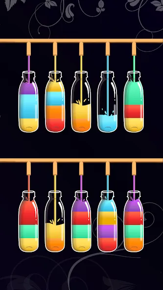 Water Sort - Color Puzzle Game — взломанная версия, Без рекламы и все уровни открыты — скриншот 2 Water Sort - Color Puzzle Game — взломанная версия, Без рекламы и все уровни открыты — скриншот 2