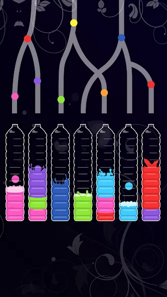 Water Sort - Color Puzzle Game — взломанная версия, Без рекламы и все уровни открыты — скриншот 3 Water Sort - Color Puzzle Game — взломанная версия, Без рекламы и все уровни открыты — скриншот 3