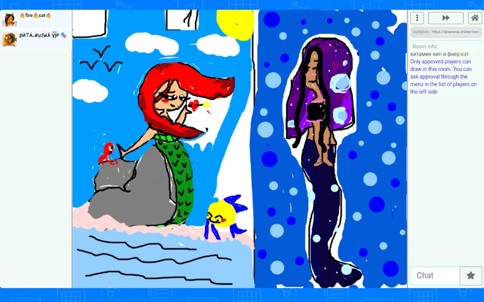 Drawaria.Online - Pictionary / взлом APK — Рисование без ограничений и рекламы — скриншот 3