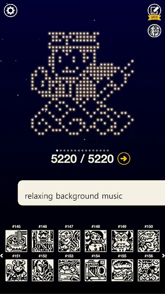 Nonogram galaxy MOD APK скачать на Андроид — Открыты все уровни и подсказки — скриншот 5