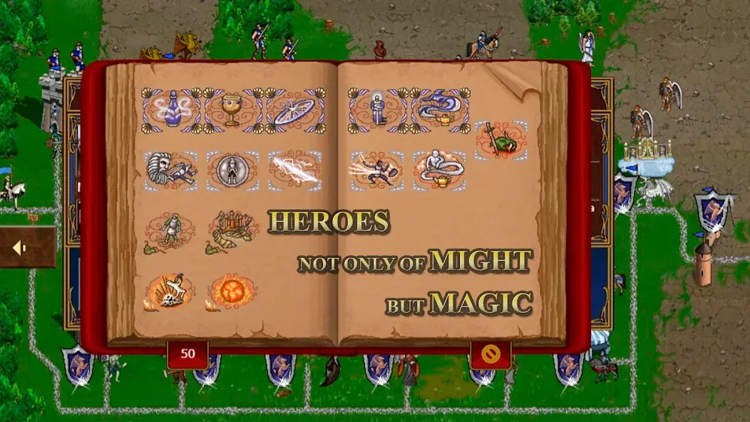 Скачать взлом Heroes 3 of Might: Magic TD — Безлимитные ресурсы и усиленные герои — скриншот 3 Скачать взлом Heroes 3 of Might: Magic TD — Безлимитные ресурсы и усиленные герои — скриншот 3