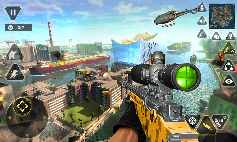 Sniper Gun Shooting game взлом APK — Безлимитные патроны и точная стрельба — скриншот 3 Sniper Gun Shooting game взлом APK — Безлимитные патроны и точная стрельба — скриншот 3