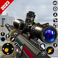 Sniper Gun Shooting game взлом APK — Безлимитные патроны и точная стрельба