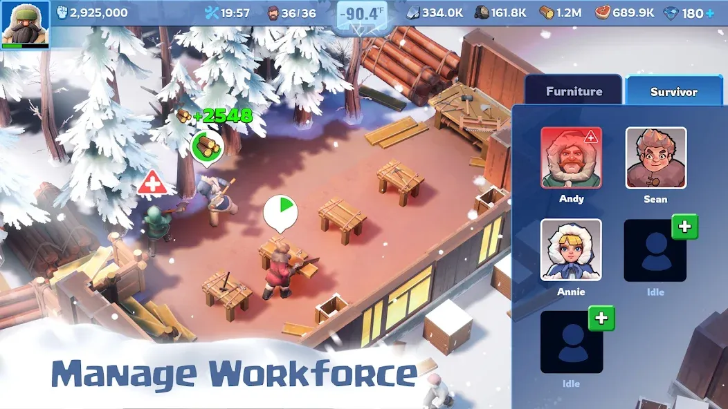 Whiteout Survival взлом APK — Безлимитные ресурсы и ускоренное строительство — скриншот 4 Whiteout Survival взлом APK — Безлимитные ресурсы и ускоренное строительство — скриншот 4