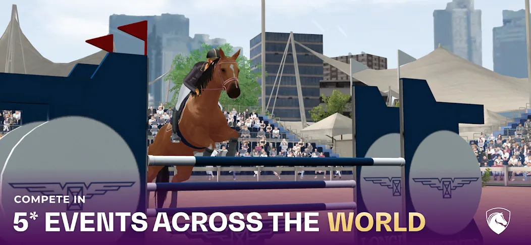 FEI Equestriad World Tour (Мод: Безлимитные деньги и все лошади) — скачать на Андроид — скриншот 2 FEI Equestriad World Tour (Мод: Безлимитные деньги и все лошади) — скачать на Андроид — скриншот 2