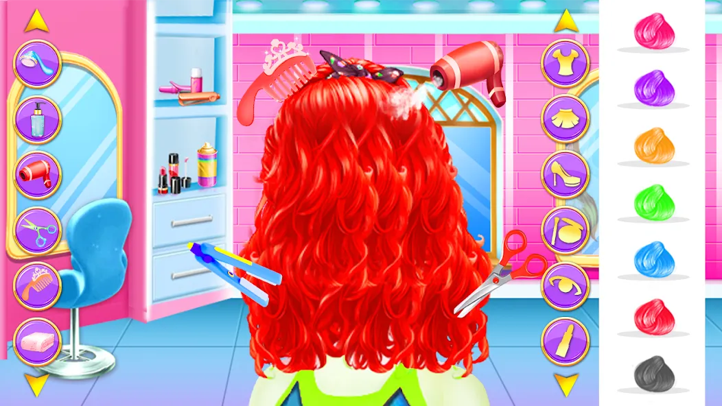 Fashion Braid Hairstyles Salon взлом APK — Безлимитные деньги и все прически открыты — скриншот 1