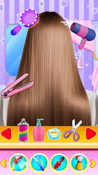 Fashion Braid Hairstyles Salon взлом APK — Безлимитные деньги и все прически открыты — скриншот 5