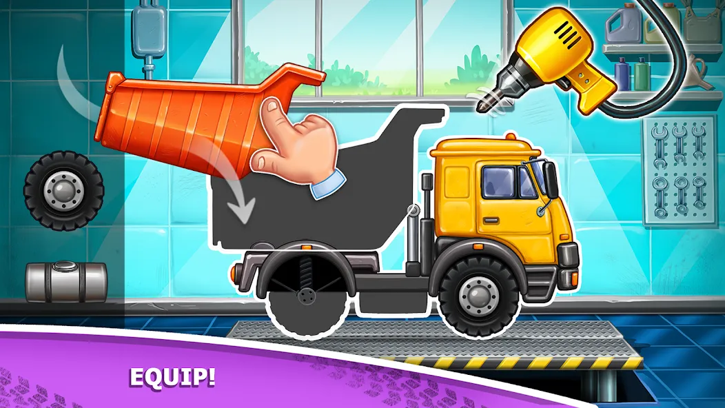 Скачать Kids truck games Build a house — Без рекламы и все машины — скриншот 1 Скачать Kids truck games Build a house — Без рекламы и все машины — скриншот 1