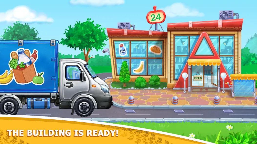 Скачать Kids truck games Build a house — Без рекламы и все машины — скриншот 5 Скачать Kids truck games Build a house — Без рекламы и все машины — скриншот 5