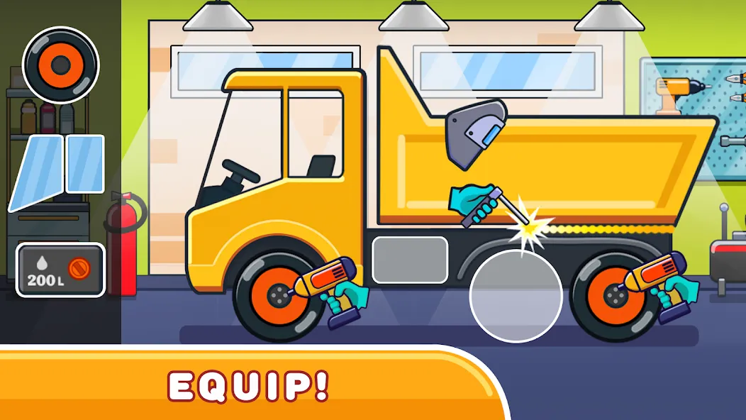 Скачать Car & Games for kids building на Андроид с модом — Все машины разблокированы — скриншот 1 Скачать Car & Games for kids building на Андроид с модом — Все машины разблокированы — скриншот 1