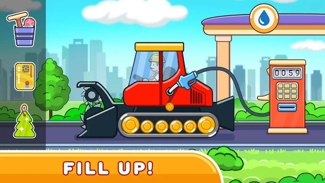 Скачать Car & Games for kids building на Андроид с модом — Все машины разблокированы — скриншот 2 Скачать Car & Games for kids building на Андроид с модом — Все машины разблокированы — скриншот 2