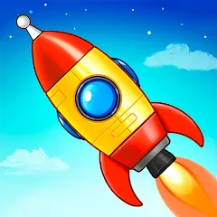 Скачать Rocket 4 space games Spaceship на Андроид с модом — Бесконечное топливо и открытые уровни