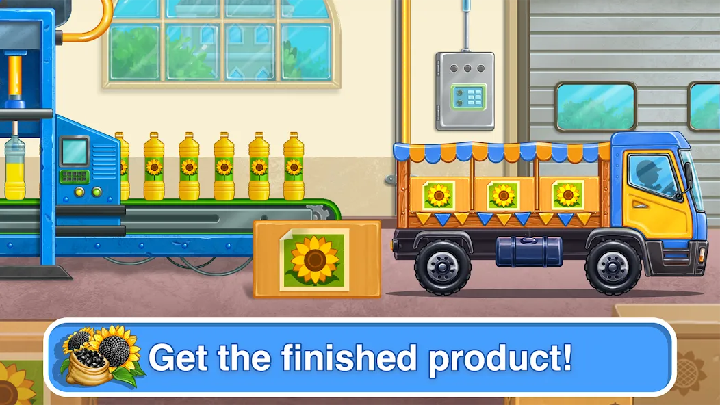 Скачать взлом Tractor, car: kids farm games — Безлимитные монеты и все тракторы открыты — скриншот 4 Скачать взлом Tractor, car: kids farm games — Безлимитные монеты и все тракторы открыты — скриншот 4