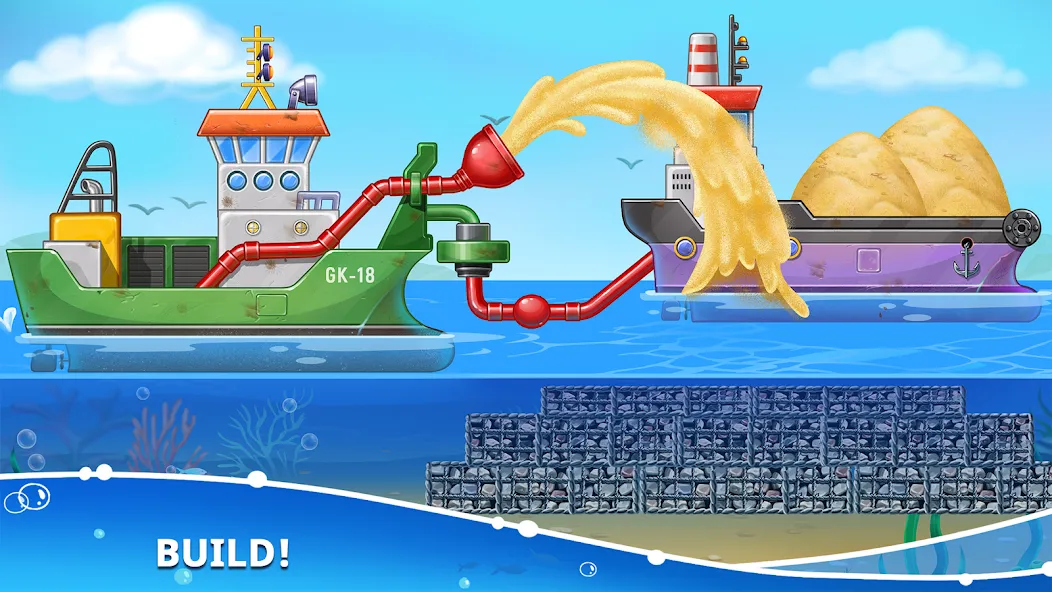 Island building! Build a house — последняя версия с модом (Безлимитные ресурсы и открыты острова) — скриншот 4