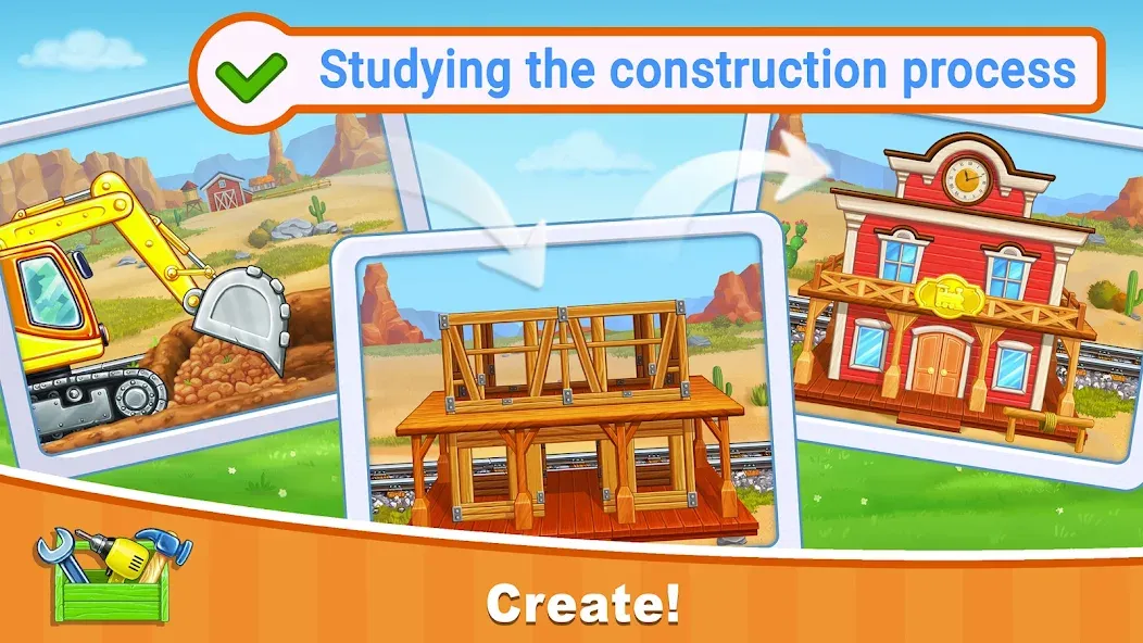 Скачать Train Games for Kids: station на Андроид с модом — Все поезда и станции открыты — скриншот 4