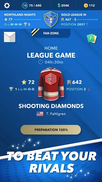 World Hockey Manager 24 MOD APK скачать на Андроид — Безлимитные деньги и ресурсы — скриншот 2 World Hockey Manager 24 MOD APK скачать на Андроид — Безлимитные деньги и ресурсы — скриншот 2