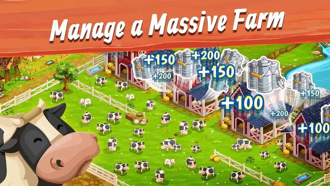 Big Farm: Mobile Harvest — Безлимитные деньги и ресурсы, скачать мод APK — скриншот 3