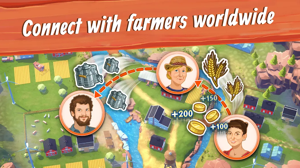Big Farm: Mobile Harvest — Безлимитные деньги и ресурсы, скачать мод APK — скриншот 5