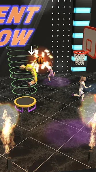 Скачать Dunk Team Mod APK — Безлимитные деньги и усиленная команда — скриншот 5 Скачать Dunk Team Mod APK — Безлимитные деньги и усиленная команда — скриншот 5