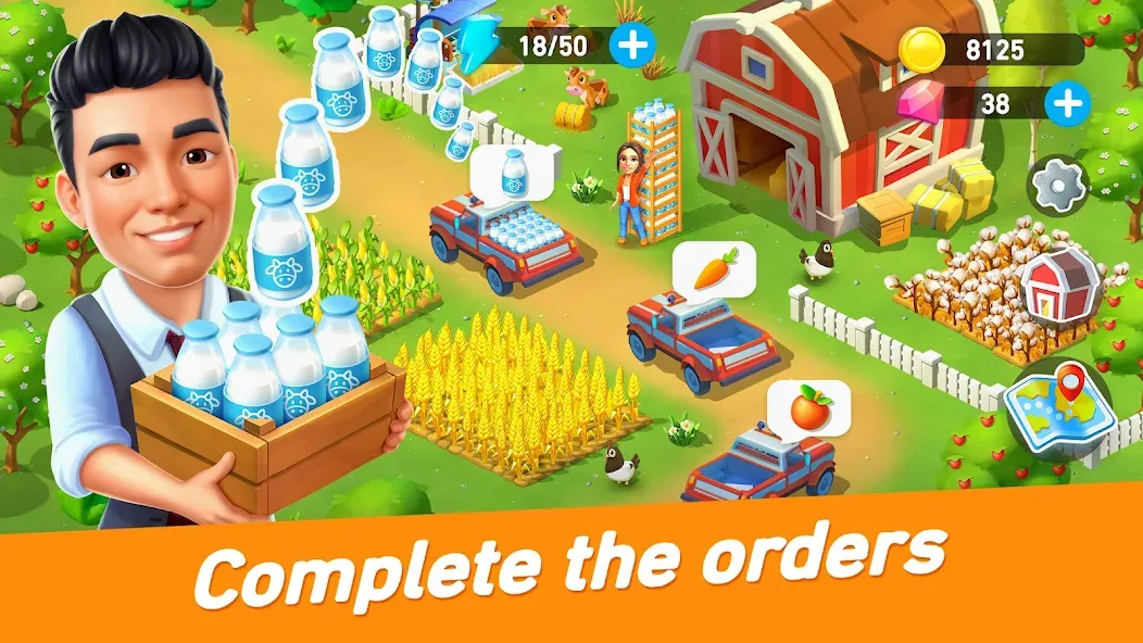 Скачать Goodville: Farm Game Adventure на Андроид с модом — Безлимитные монеты и энергия — скриншот 3 Скачать Goodville: Farm Game Adventure на Андроид с модом — Безлимитные монеты и энергия — скриншот 3