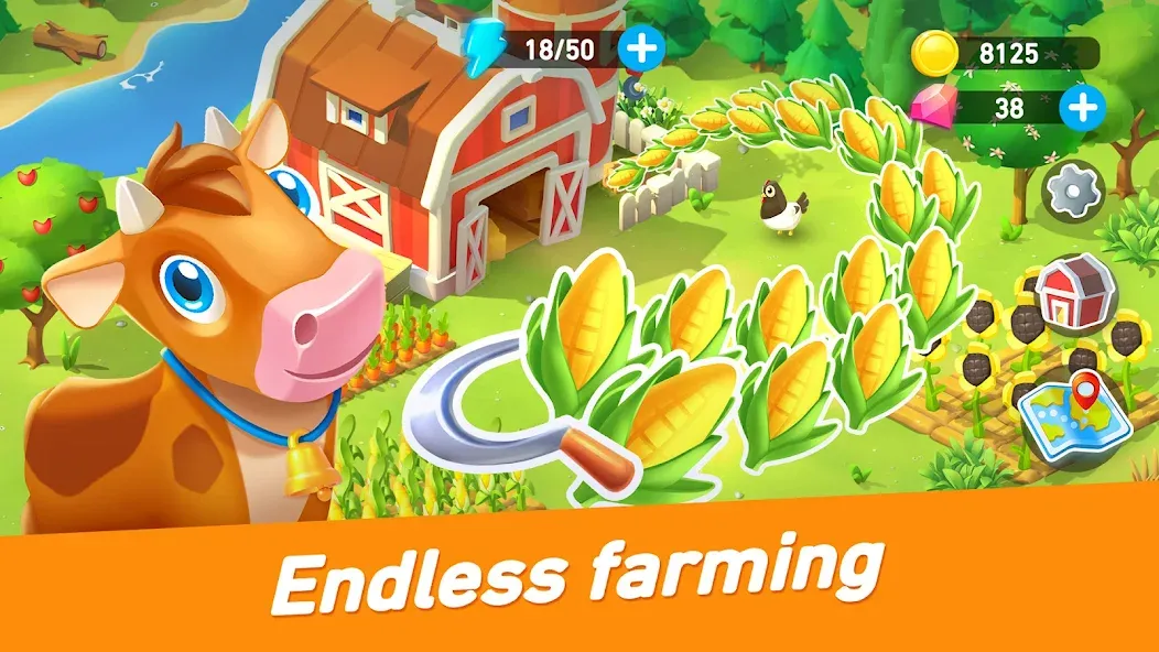 Скачать Goodville: Farm Game Adventure на Андроид с модом — Безлимитные монеты и энергия — скриншот 4 Скачать Goodville: Farm Game Adventure на Андроид с модом — Безлимитные монеты и энергия — скриншот 4