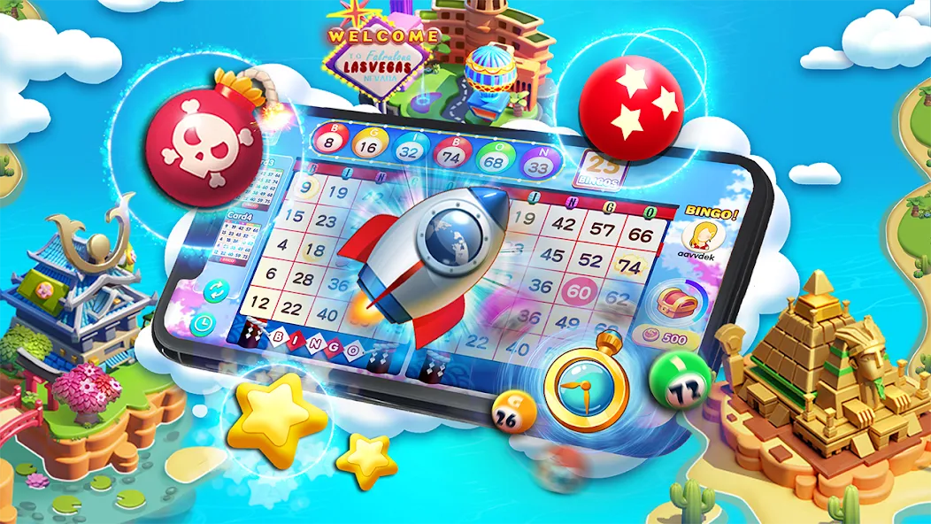 Bingo Lucky: Play Bingo Games — Безлимитные монеты и бонусы, скачать мод APK — скриншот 3