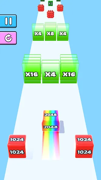 Jelly Run 2048 взлом APK — Безлимитные монеты и все уровни — скриншот 1 Jelly Run 2048 взлом APK — Безлимитные монеты и все уровни — скриншот 1