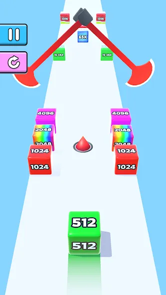 Jelly Run 2048 взлом APK — Безлимитные монеты и все уровни — скриншот 5 Jelly Run 2048 взлом APK — Безлимитные монеты и все уровни — скриншот 5