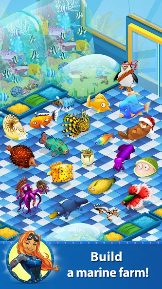 Мод Treasure Diving — Безлимитные сокровища и кислород, скачать APK — скриншот 4 Мод Treasure Diving — Безлимитные сокровища и кислород, скачать APK — скриншот 4