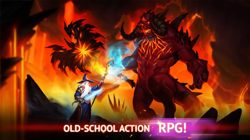 Guild of Heroes: Adventure RPG взломанный APK — Безлимитные ресурсы и мощное снаряжение — скриншот 1