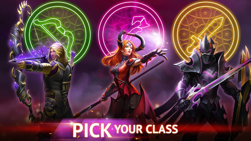 Guild of Heroes: Adventure RPG взломанный APK — Безлимитные ресурсы и мощное снаряжение — скриншот 3