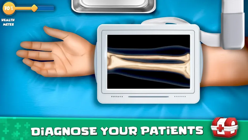 Скачать Hospital Surgeon: Doctor Game на Андроид с модом — Безлимитные деньги и все операции открыты — скриншот 2